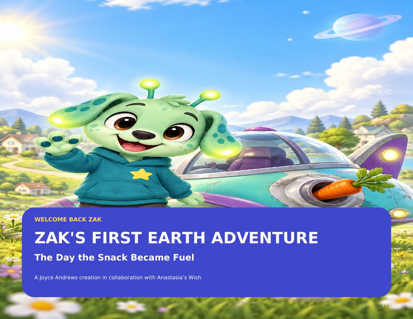 Cover of ZAK’s First Earth Adventure